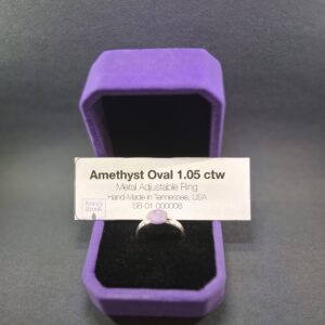 Amethyst Oval Ring