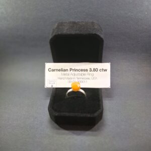 Carnelian Princess Ring