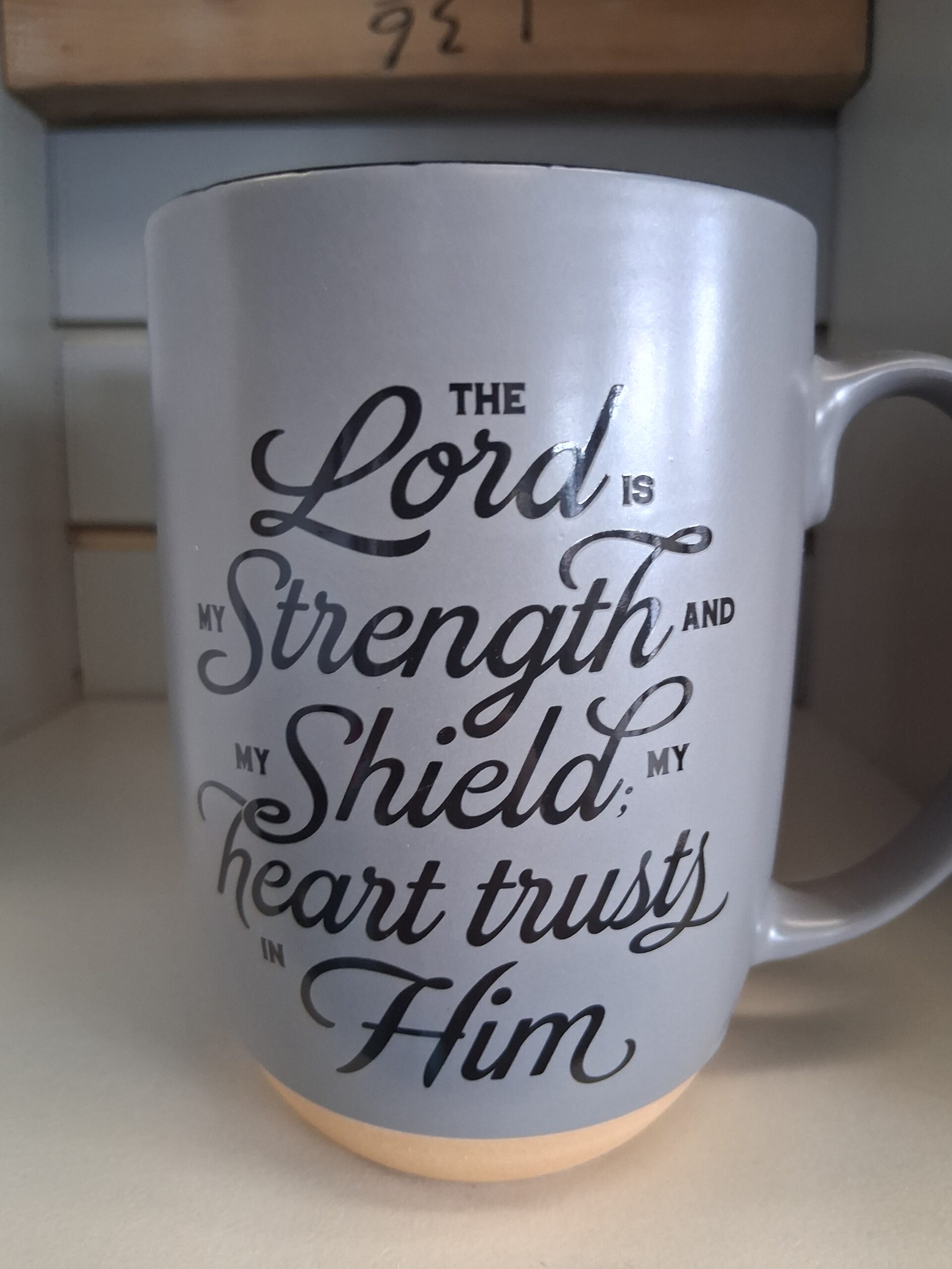 The Lord Is My Strength Coffee Mug