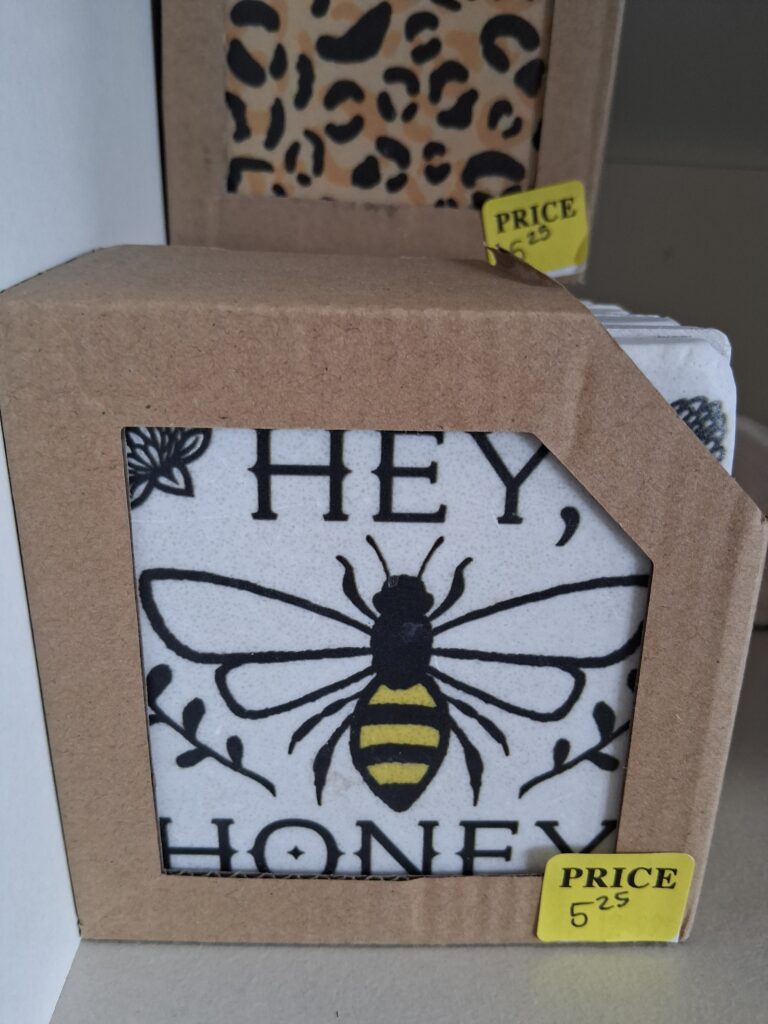 Honeybee Coaster Set
