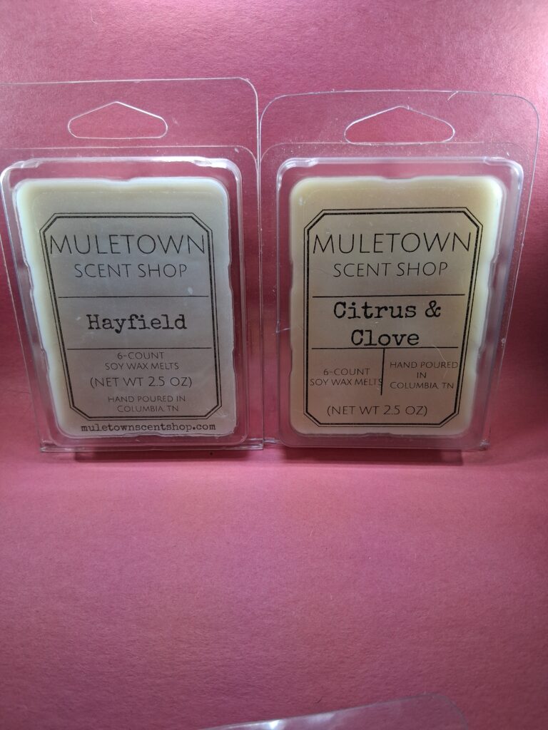 Muletown Scent Shop Wax Melts 2.5 oz - Apple Pie