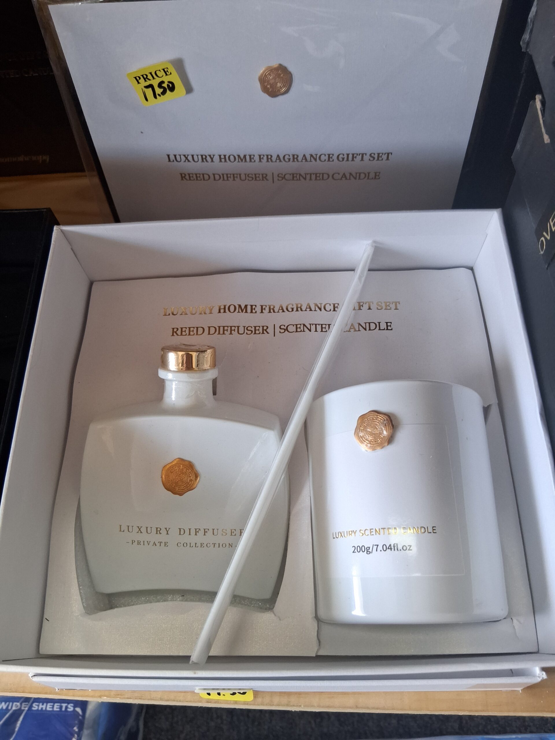 Luxury Home Fragrance Gift Set White