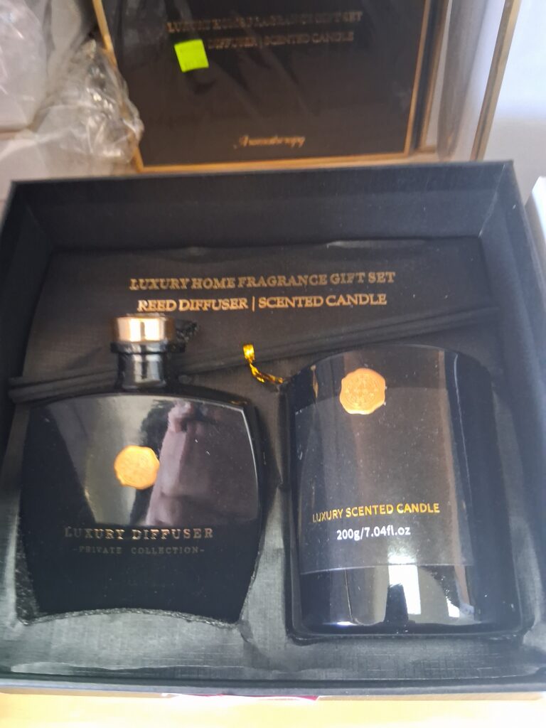 Luxury Home Fragrance Gift Set Black