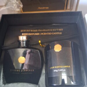 Luxury Home Fragrance Gift Set Black