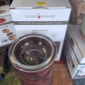 Candle Warmers Vintage Bulb Illumination Fragrance Warmer