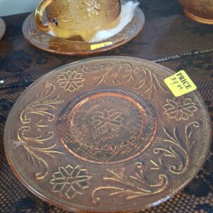 Tiara Exclusives Amber Saucer