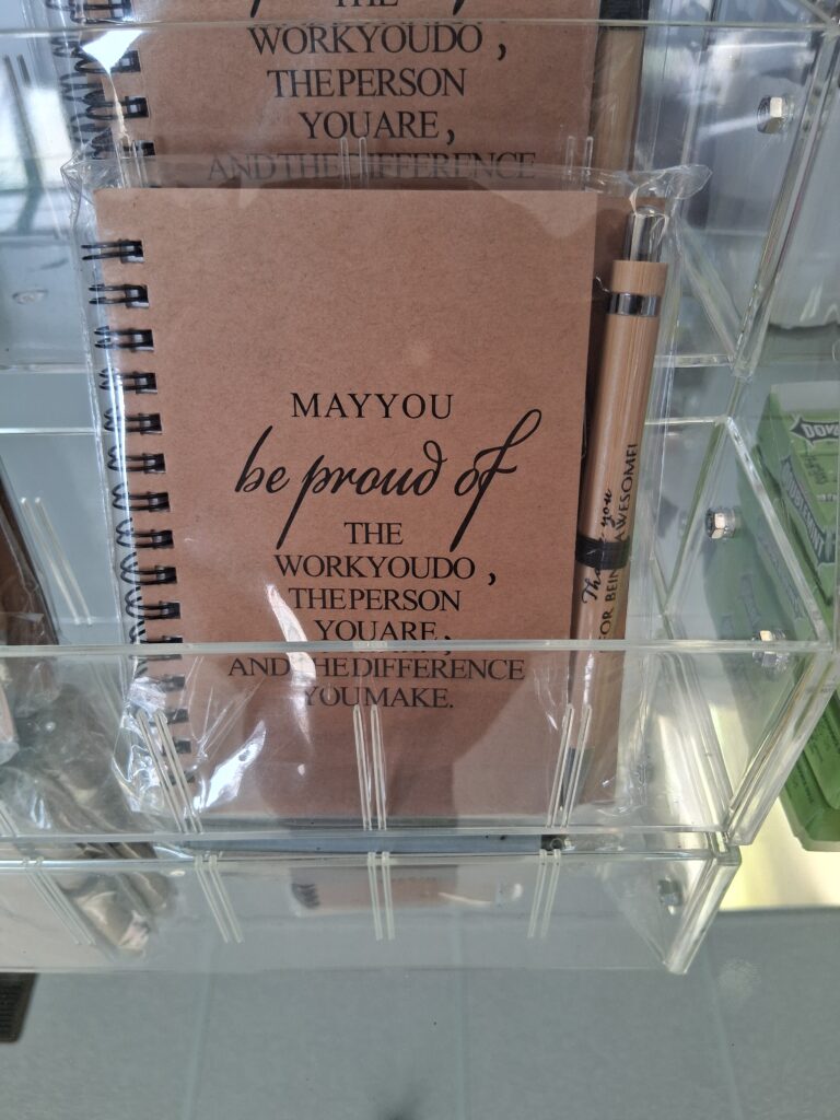 Notebook and Pen