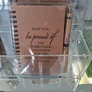 Notebook and Pen