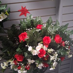 Cemetery Flower Arrangement