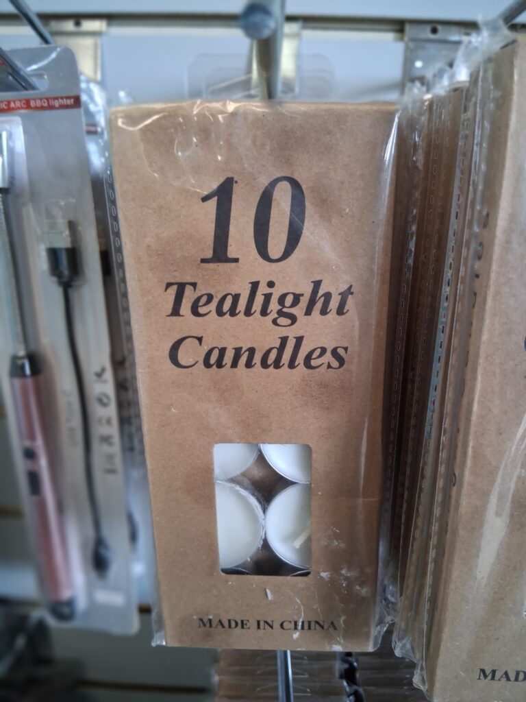 Tea Light Candles - Pack of 10