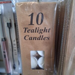 Tea Light Candles - Pack of 10