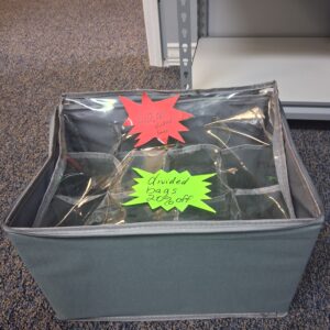 Divided Organizer Bags