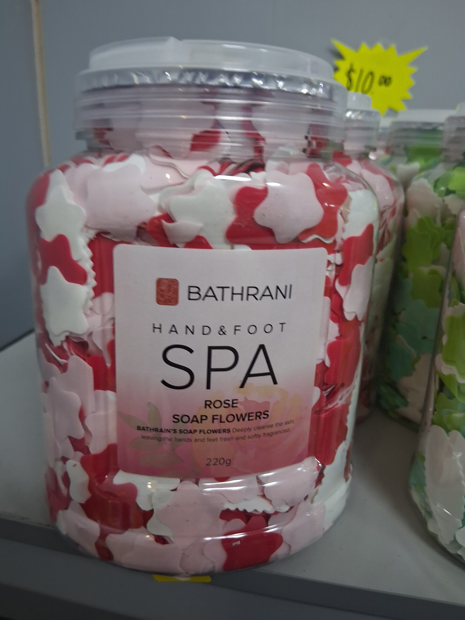 Bathrani Hand & Foot Spa Soap Flowers