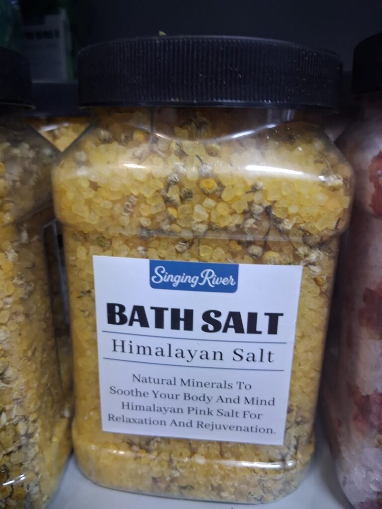 Singing River Bath Salts - Yellow
