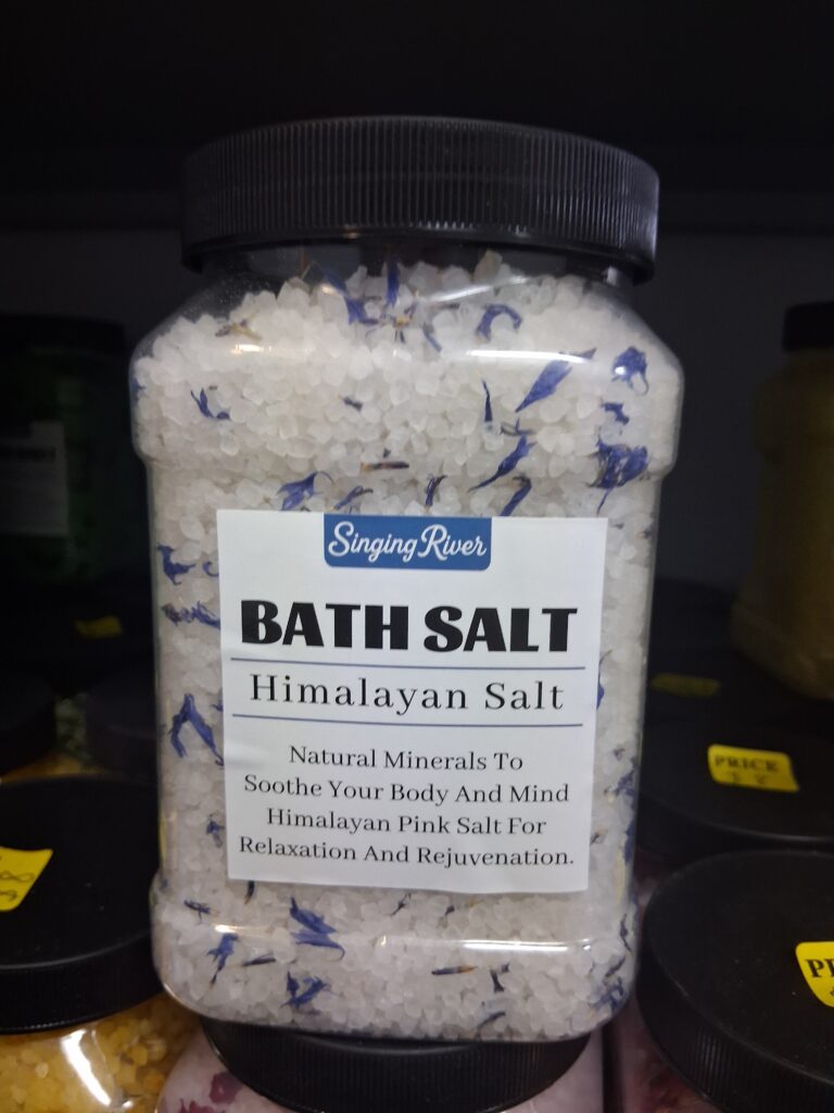 Singing River Bath Salts - White