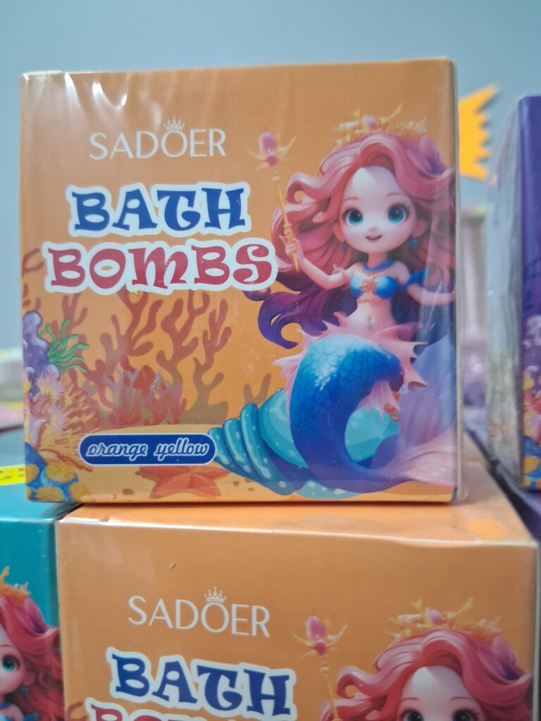 Sadoer Bath Bombs - Orange Yellow