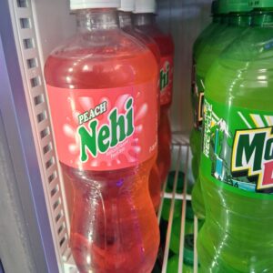 Peach Nehi 20 oz Bottle