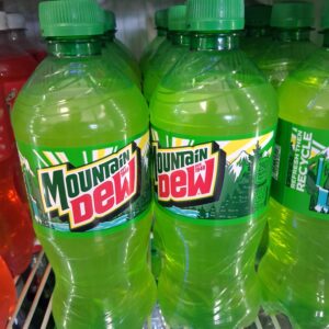 Mountain Dew 20 oz Bottle