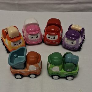 6pc Pullback Toy Vehicle Set, Construction Theme