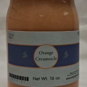 Singing River 16 oz Soy Wax Candle - Orange Creamsicle