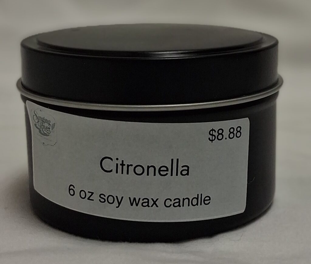 6 oz Soy Candle - Citronella