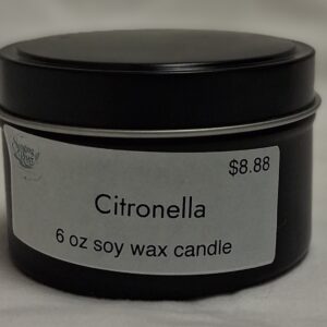 6 oz Soy Candle - Citronella