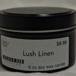 Singing River Candle - 6 oz - Lush Linen