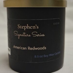 Stephen's Signature Series Candle - 8.5 oz American Redwoods