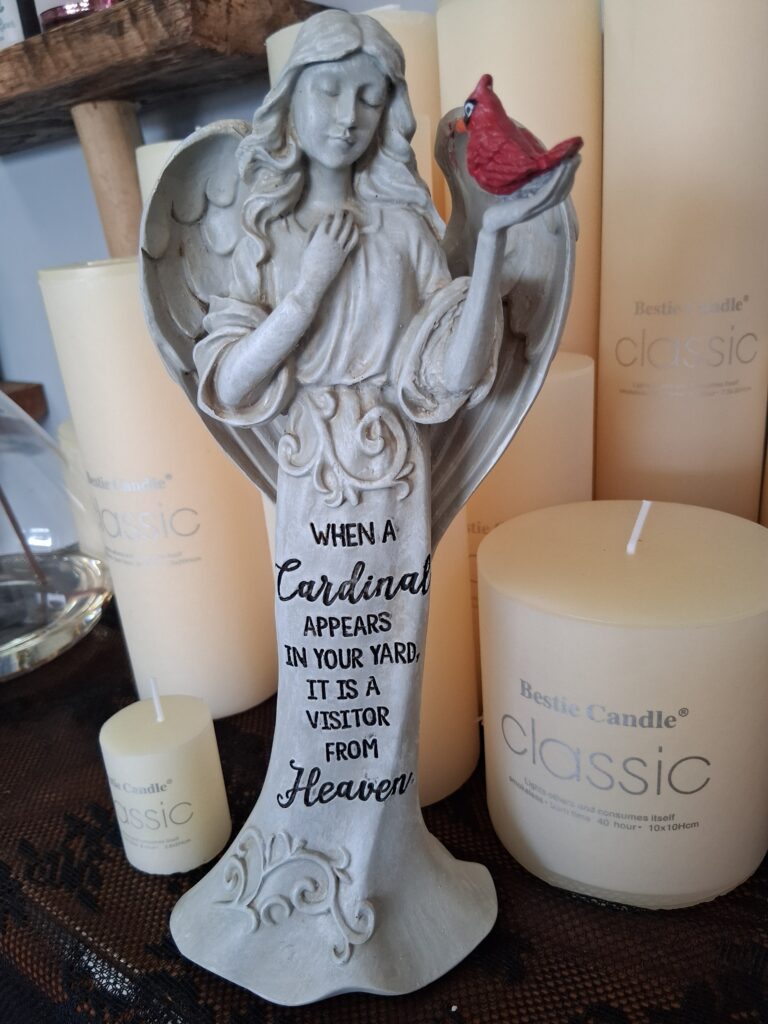 Angel/Cardinal Statue
