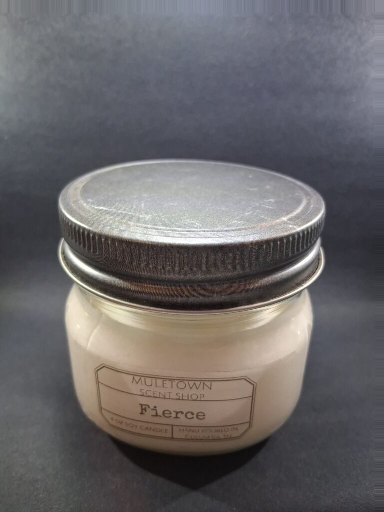 Muletown Scent Shop - Fierce - 4 oz Candle