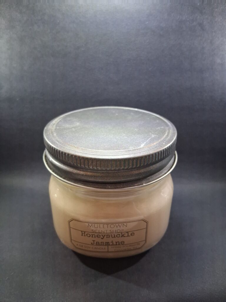 Muletown Scent Shop - Honeysuckle Jasmine - 4 oz Candle