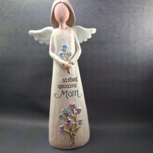 Strong Amazing Mom Angel Statue