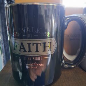 Christian Art - 2Cor. 5:7 Mug