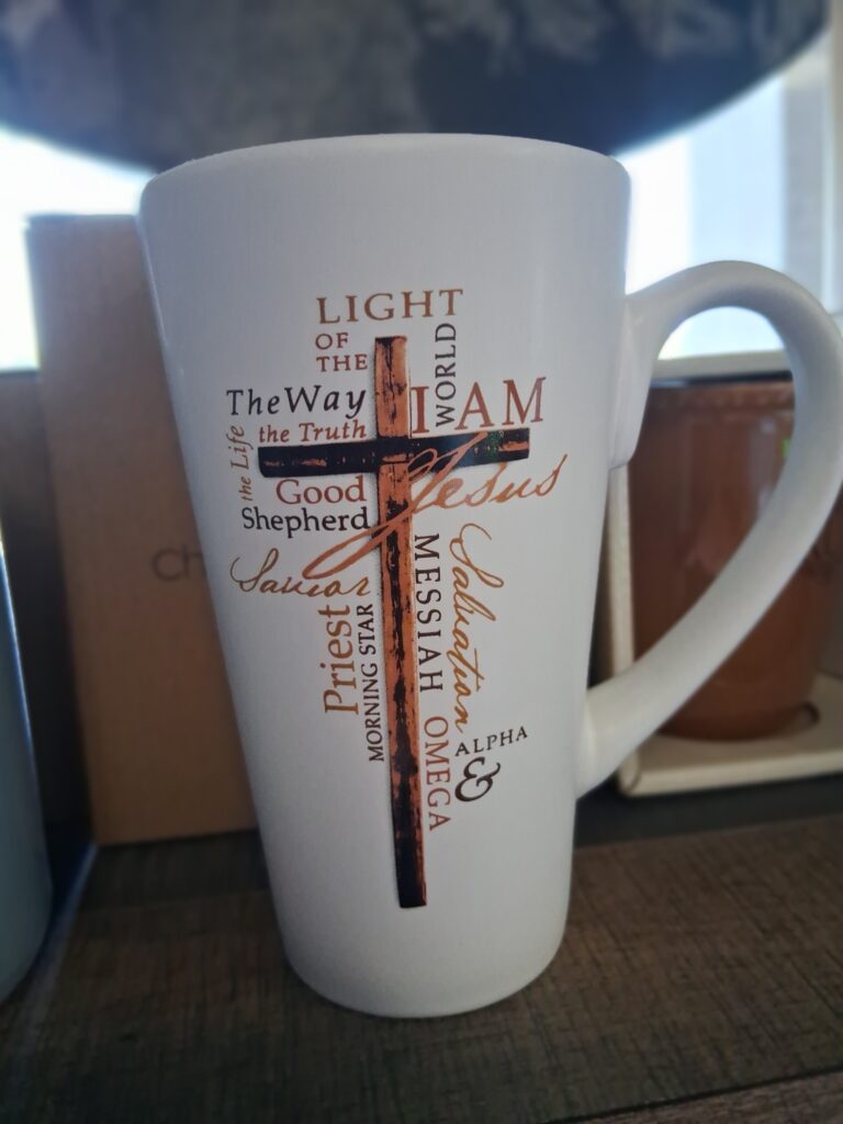Christian Art - John 8:12 Mug