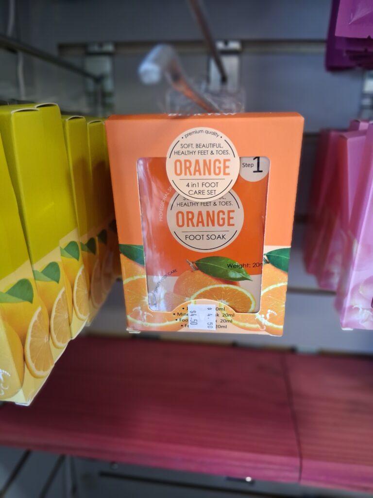 Beacysw 4-in-1 Foot Care Set - Orange