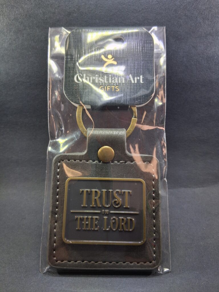 Christian Art - Trust the Lord Keychain