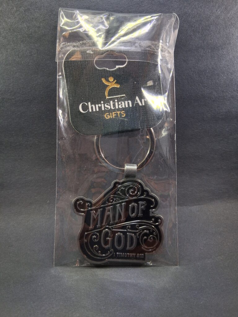 Christian Art - Man of God Keychain