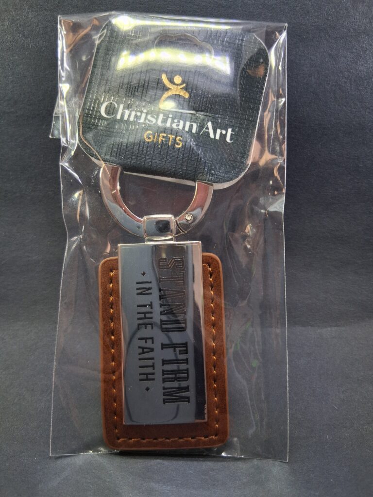 Christian Art - 1Cor 16:13 Keychain