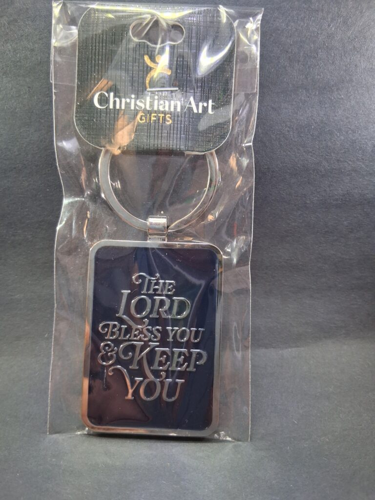Christian Art - Num. 6:24 Keychain