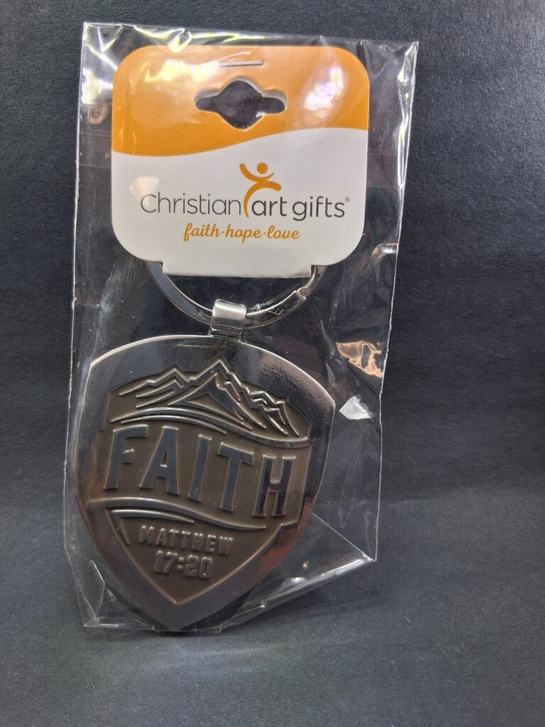 Christian Art - Matthew 17:20 Keychain