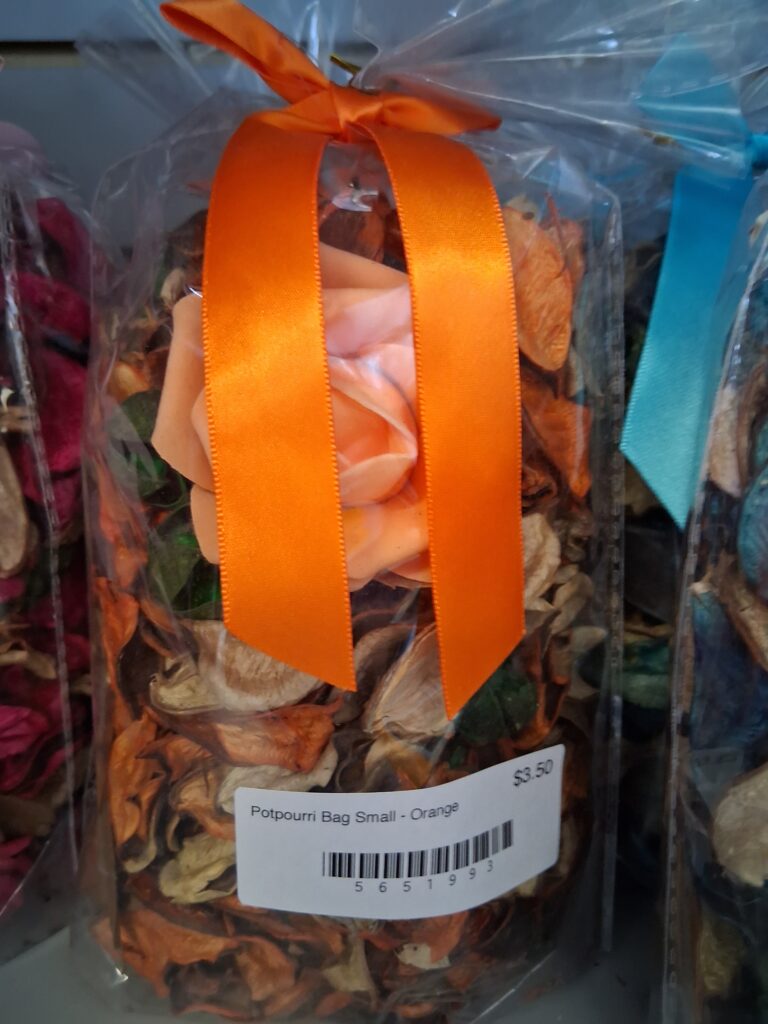 Potpourri Bag - Small - Orange