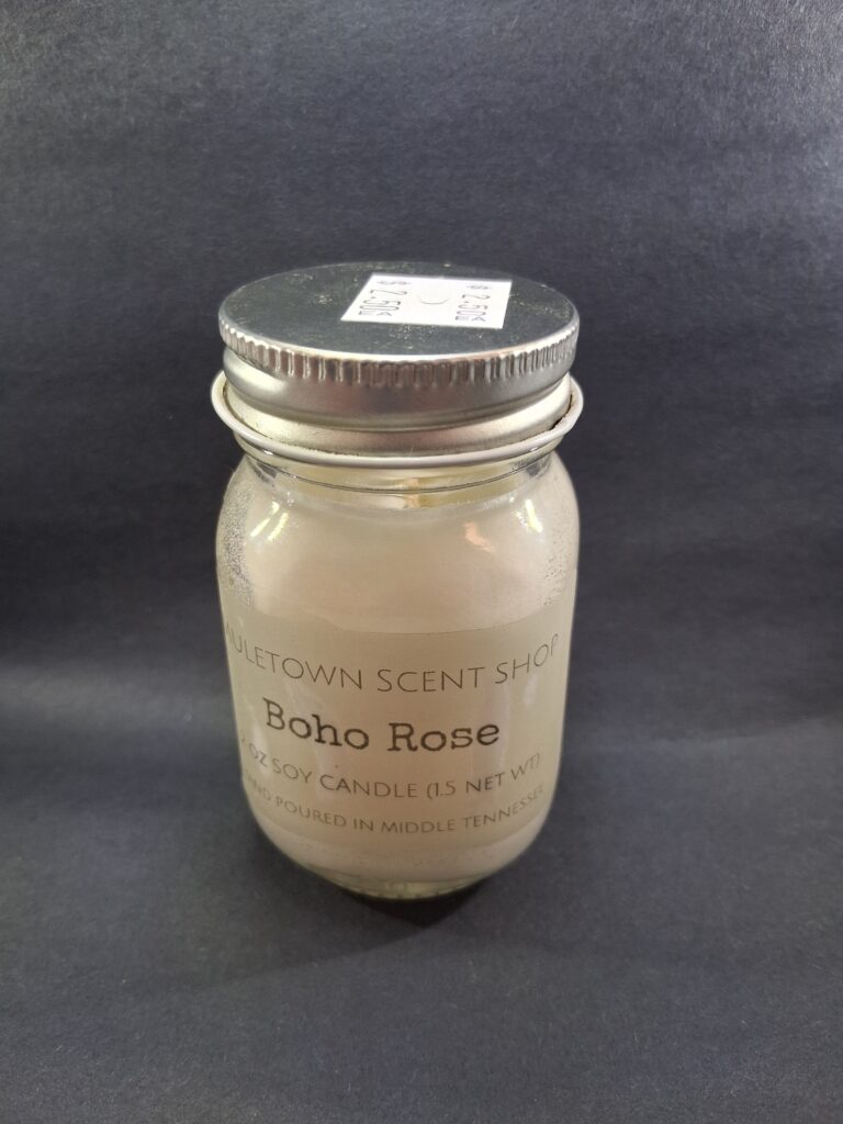 Muletown Scent Shop - Boho Rose - 2 oz Candle
