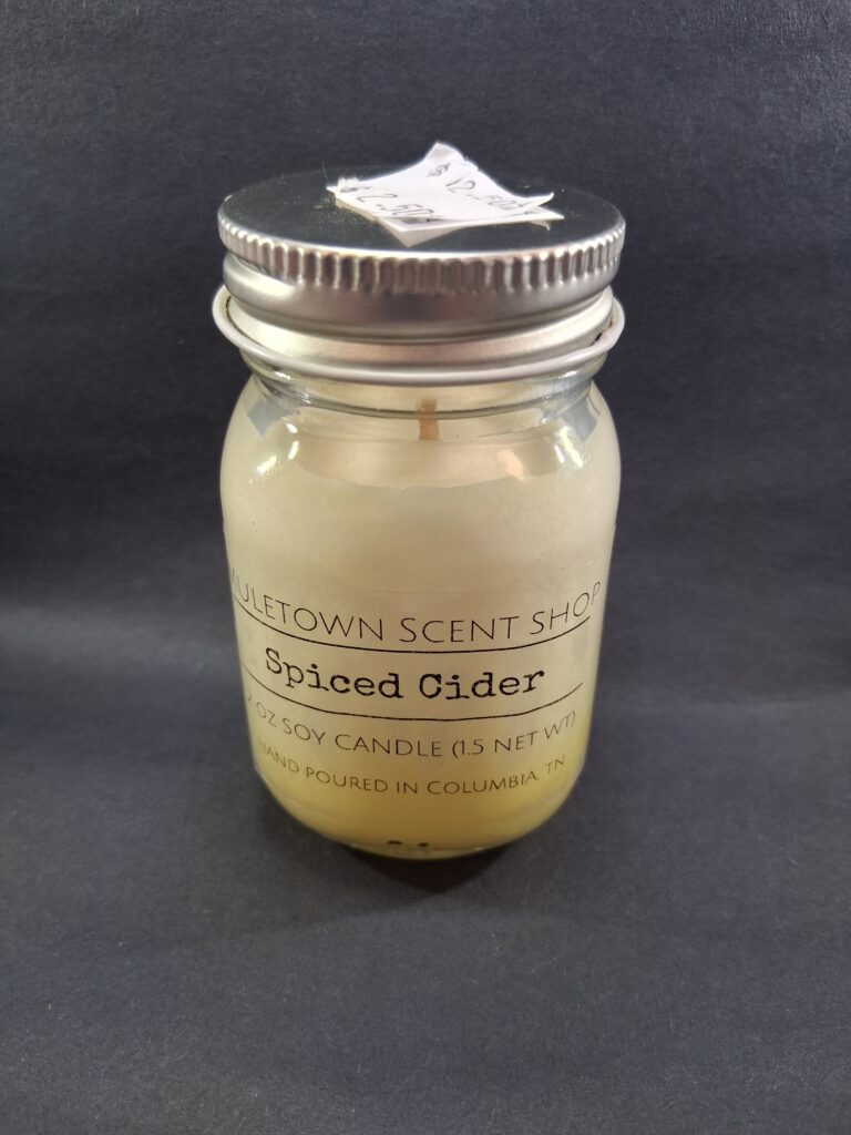 Muletown Scent Shop - Spiced Cider - 2 oz Candle
