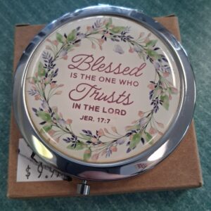 Christian Art Compact Mirror - Jer. 17:7