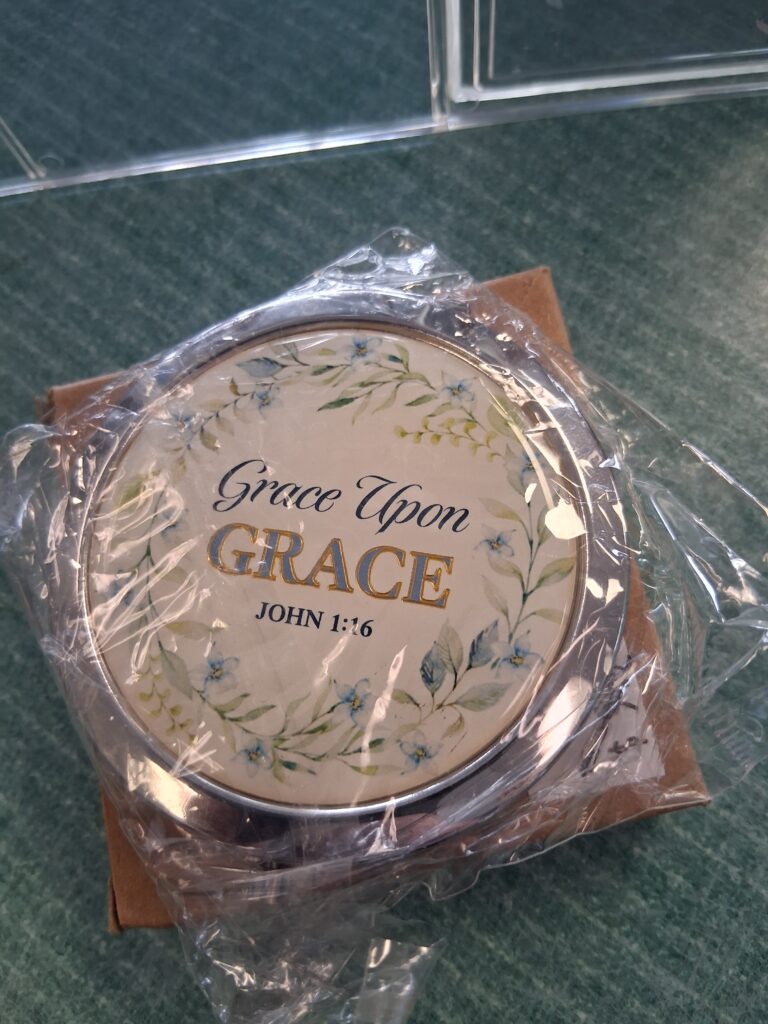 Christian Art Compact Mirror - Grace