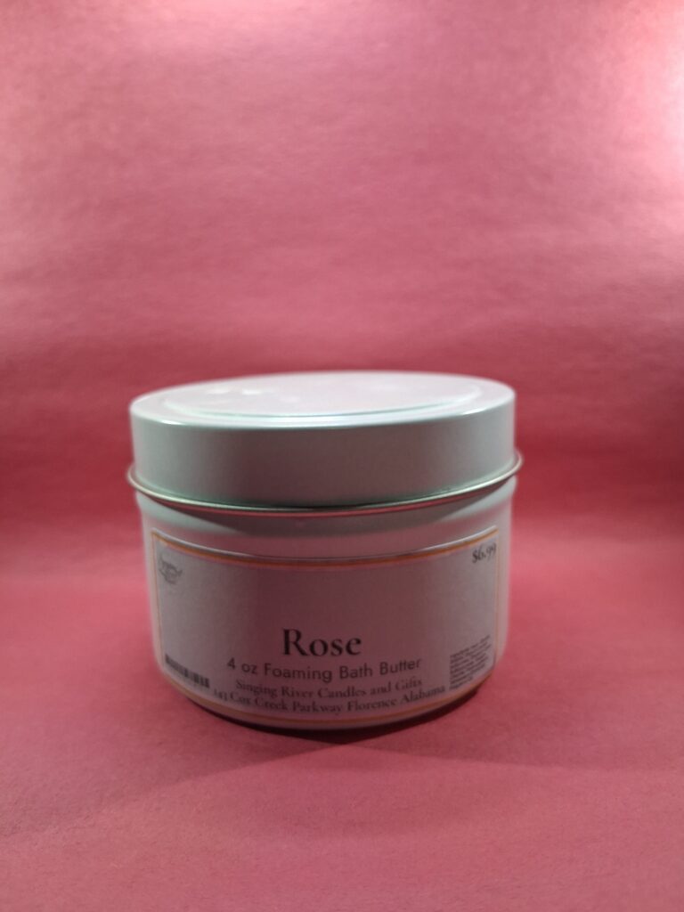 Foaming Bath Butter - Rose - 4 oz