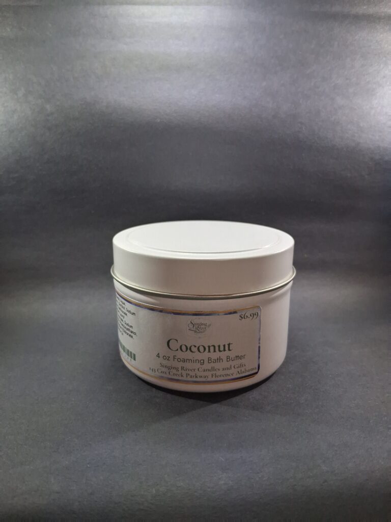 Foaming Bath Butter - Coconut - 4 oz