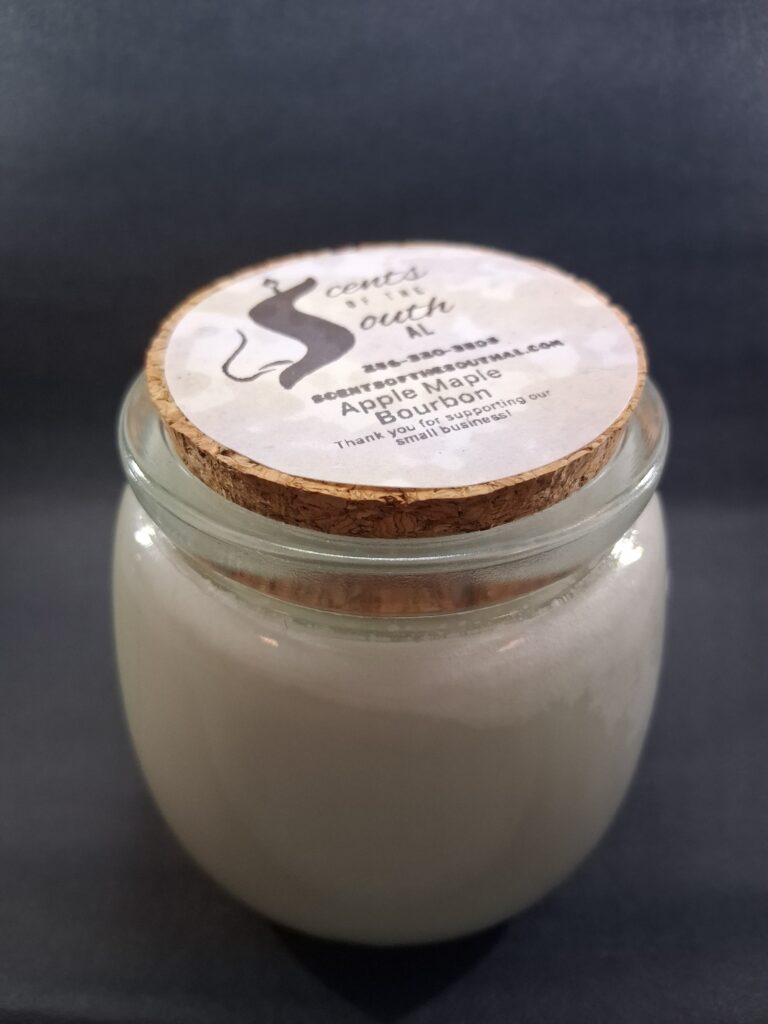 Scents of the South Small Jar Candle - Apple Maple Bourbon