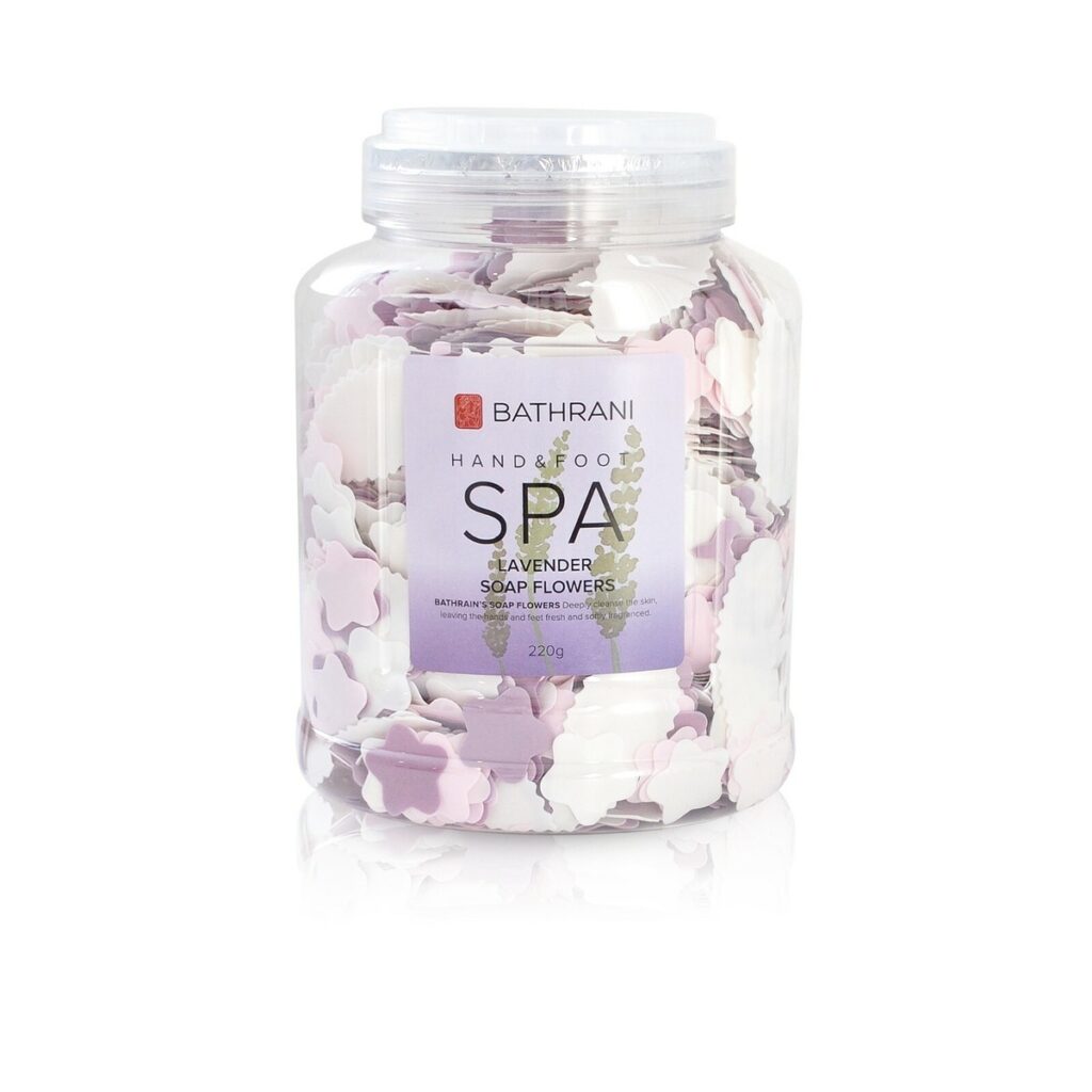 Bathrani Hand & Foot Spa Soap Flowers - Lavender