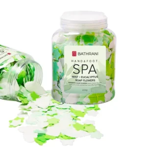 Bathrani Hand & Foot Spa Soap Flowers - Mint + Eucalyptus